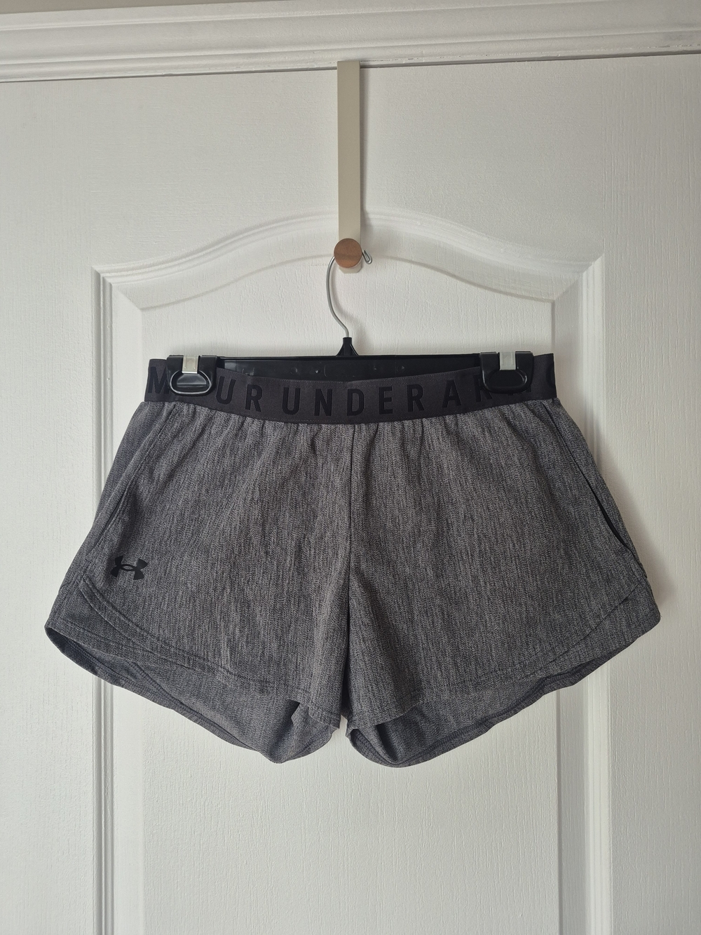 Under Armour Women's Dark Gray Athletic Shorts